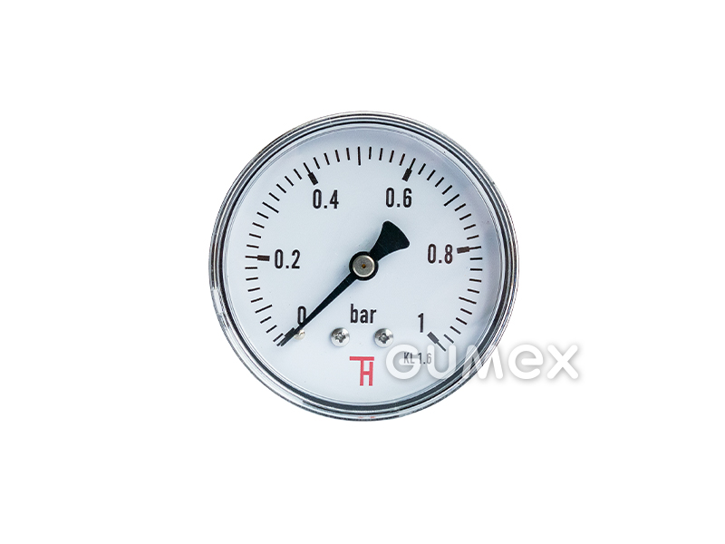 MANOMETER UND VAKUUMMETER STANDARD - ANSCHLUSS HINTEN